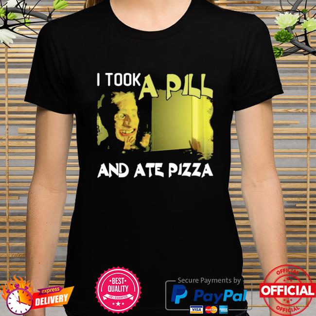 Mike Posner I Took A Pill And Ate Pizza Premium Shirt