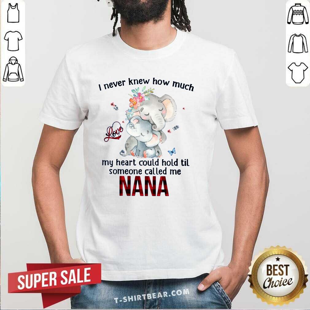 elephant nana shirt