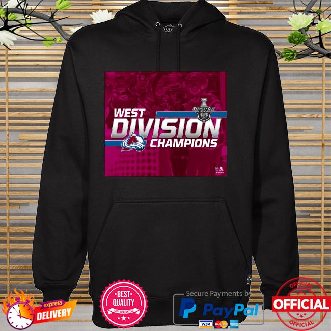 2021 West Division Champions Colorado Avalanche hoodie