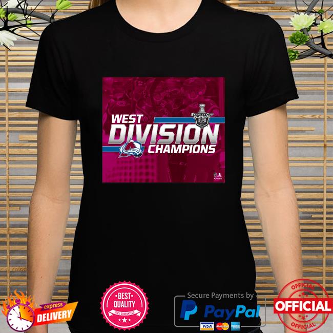 2021 West Division Champions Colorado Avalanche shirt