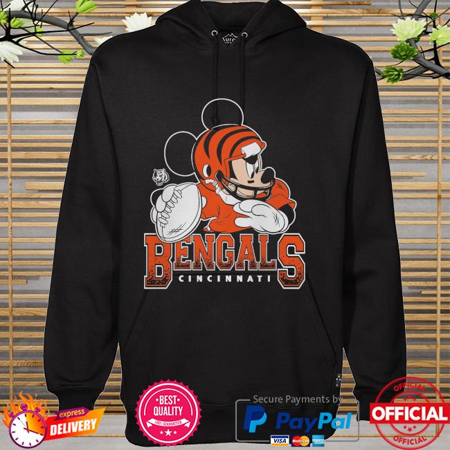 Cincinnati Bengals Disney Mickey Mouse shirt, hoodie, sweater, long sleeve  and tank top