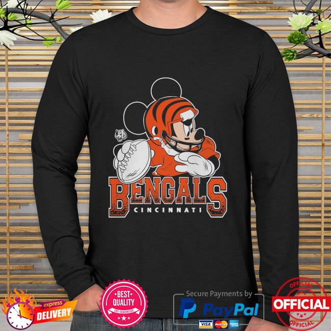 The Cincinnati Bengals Junk Food Disney Mickey QB 2021 T-Shirt, hoodie,  sweater, long sleeve and tank top