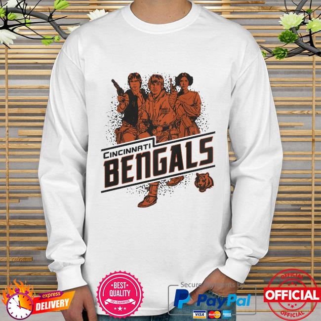 Men's Junk Food Heathered Gray Cincinnati Bengals Rebels Star Wars