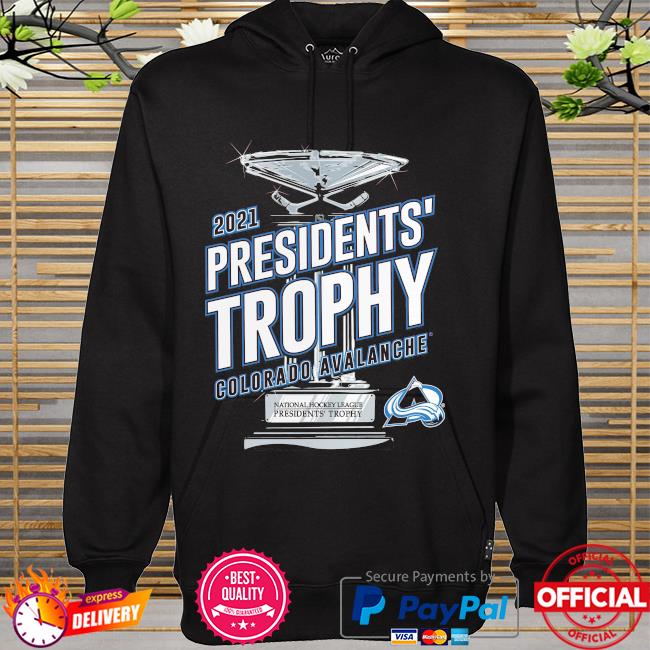 Colorado Avalanche 2021 Presidents' NHL Tropphy hoodie