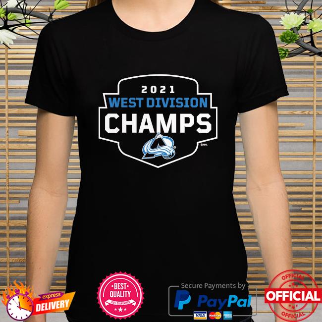 Colorado Avalanche 2021 West Division Champions shirt