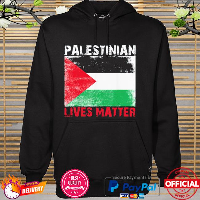 Free palestine flag palestinian lives matter gaza hoodie