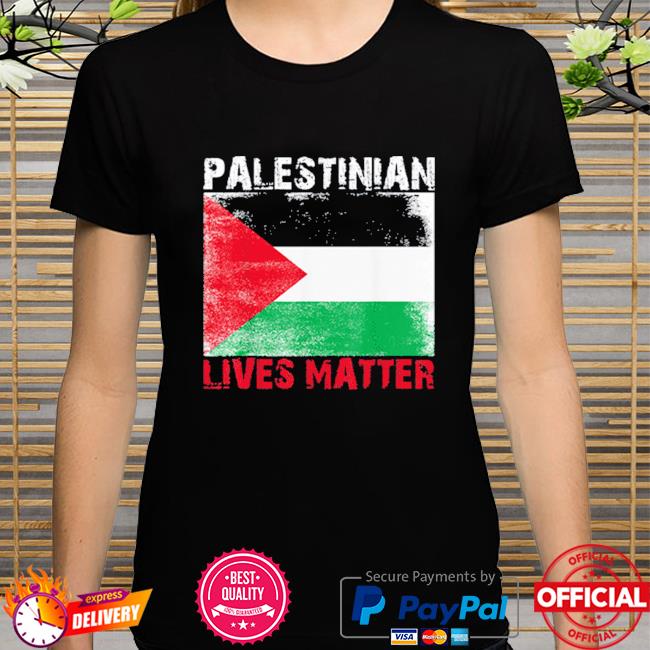 Free palestine flag palestinian lives matter gaza shirt