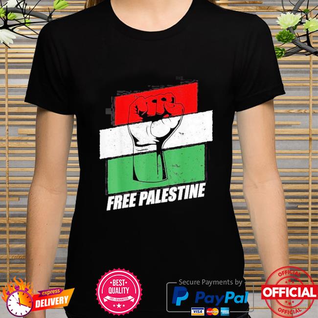 Free palestine flag shirt