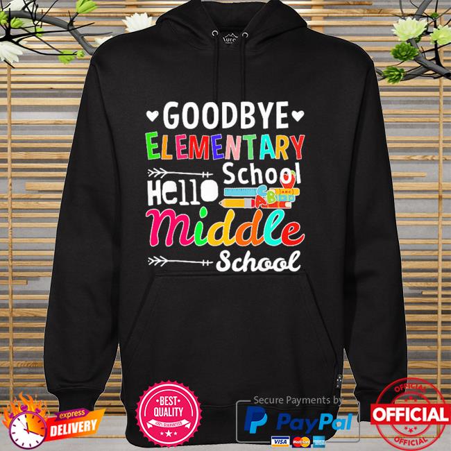 Hello middle school graduation elementary school hoodie