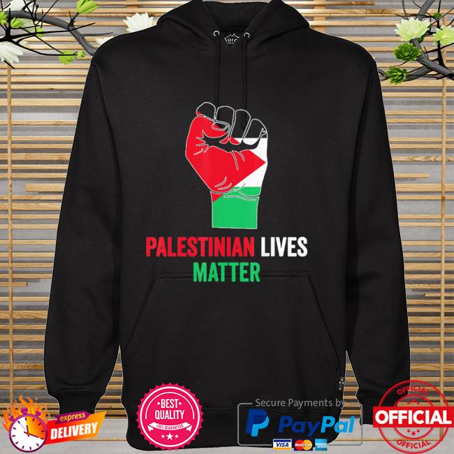 Palestinian lives matter palestine flag hoodie