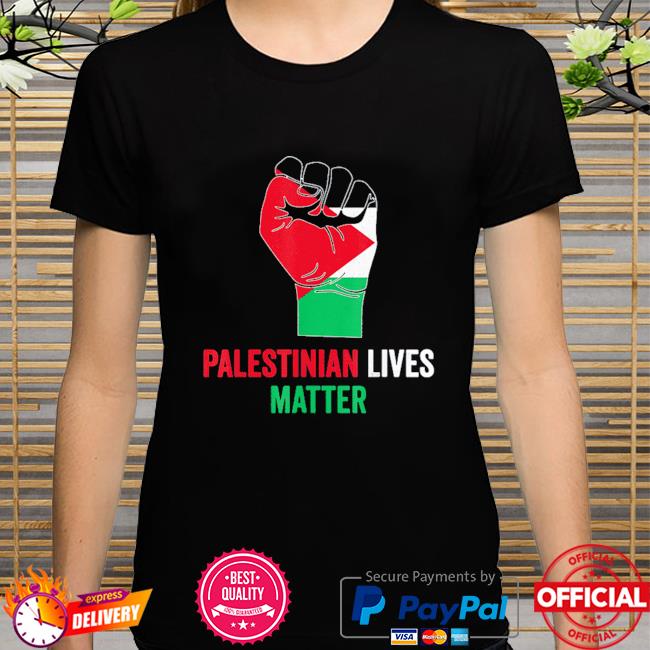 Palestinian lives matter palestine flag shirt