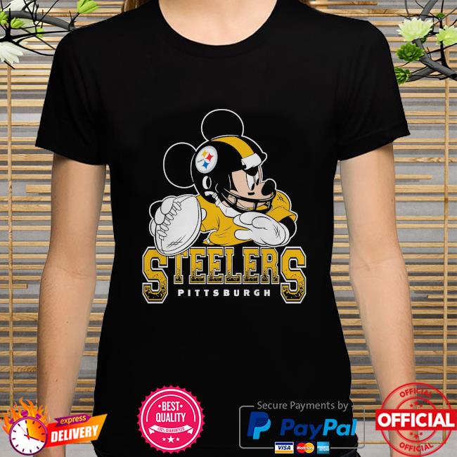 Official pittsburgh Steelers Disney x NFL T-Shirts, hoodie, tank top,  sweater and long sleeve t-shirt