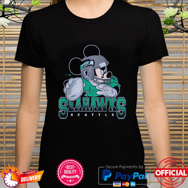 I Love The Seahawks Mickey Mouse Seattle Seahawks T-Shirt - T-shirts Low  Price