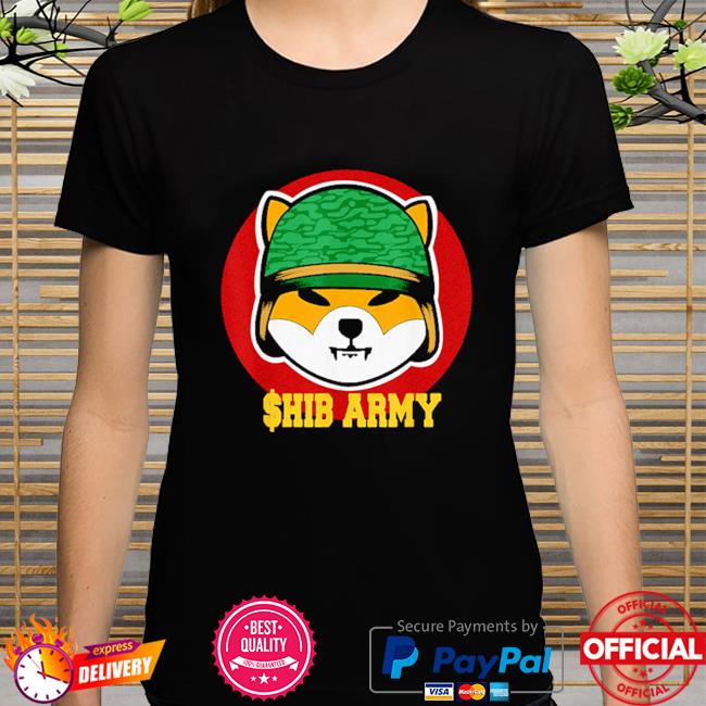 Shib army shiba inu coin shirt