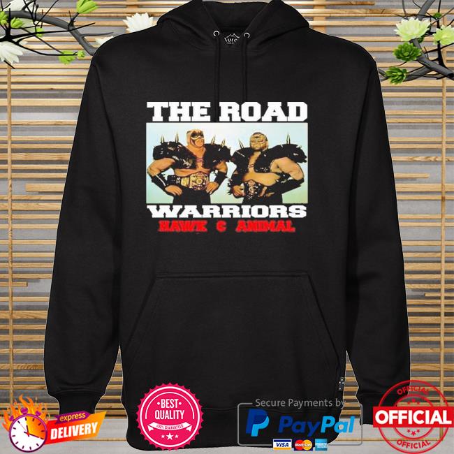 The Road warriors hawk and animal hoodie