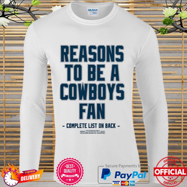 No Reasons To Be a Dallas Cowboys Fan, Cowboys Suck, Funny Gag Gift  Essential T-Shirt for Sale by maxhater